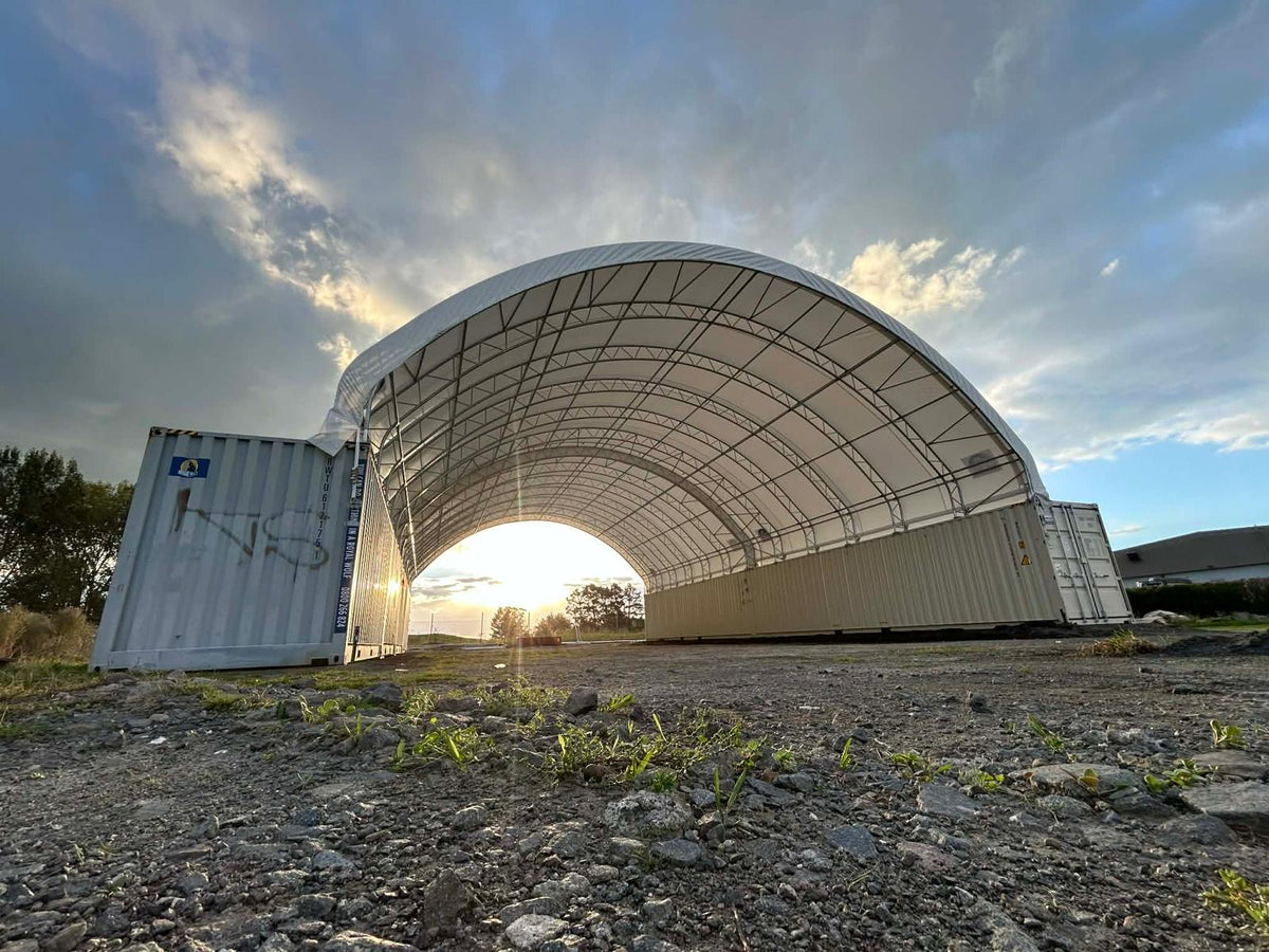 14m Truss container shelter